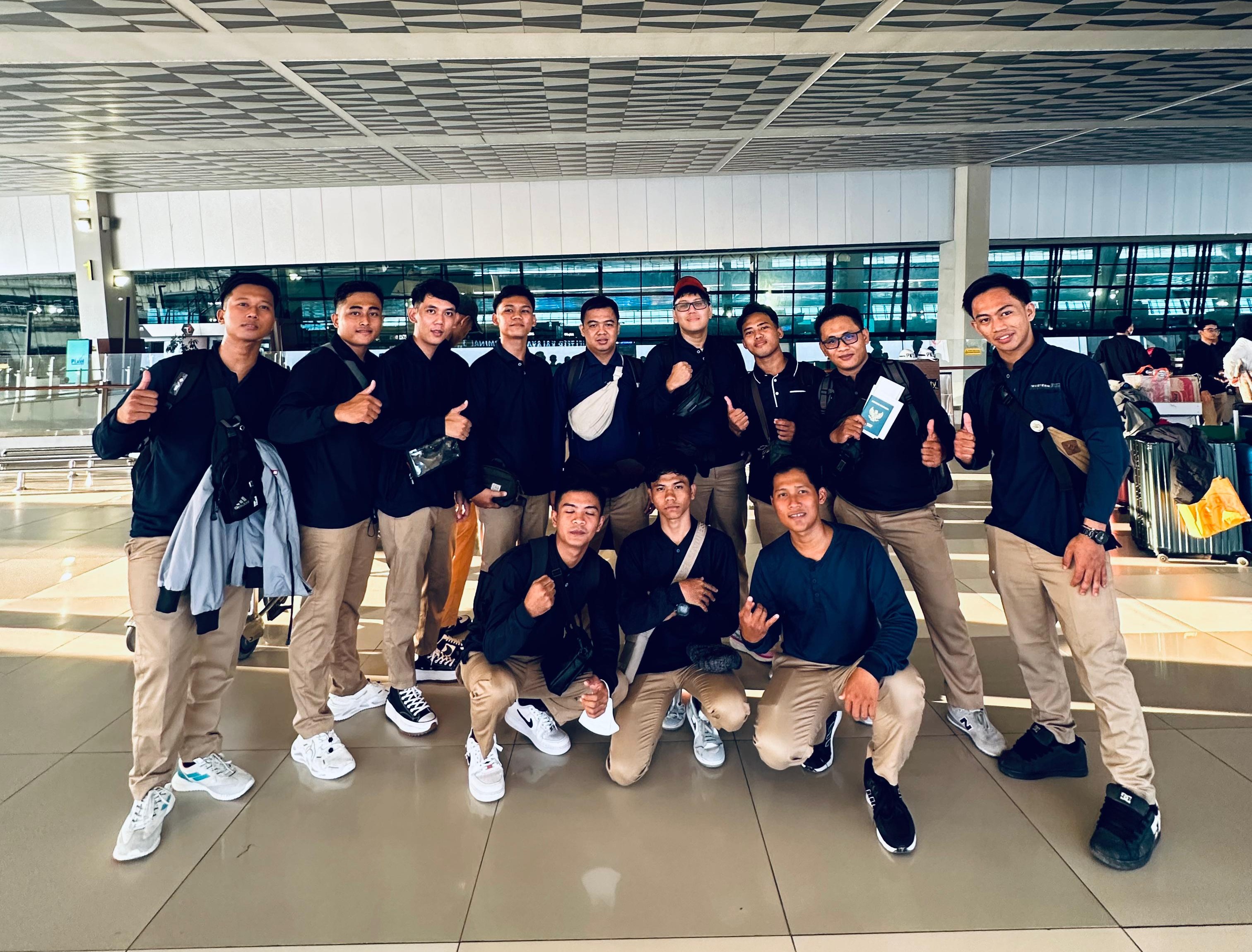 KEBERANGKATAN PROGRAM MAGANG JEPANG DI KOTA AICHI PADA TANGGAL 13 FEBRUARY 2024