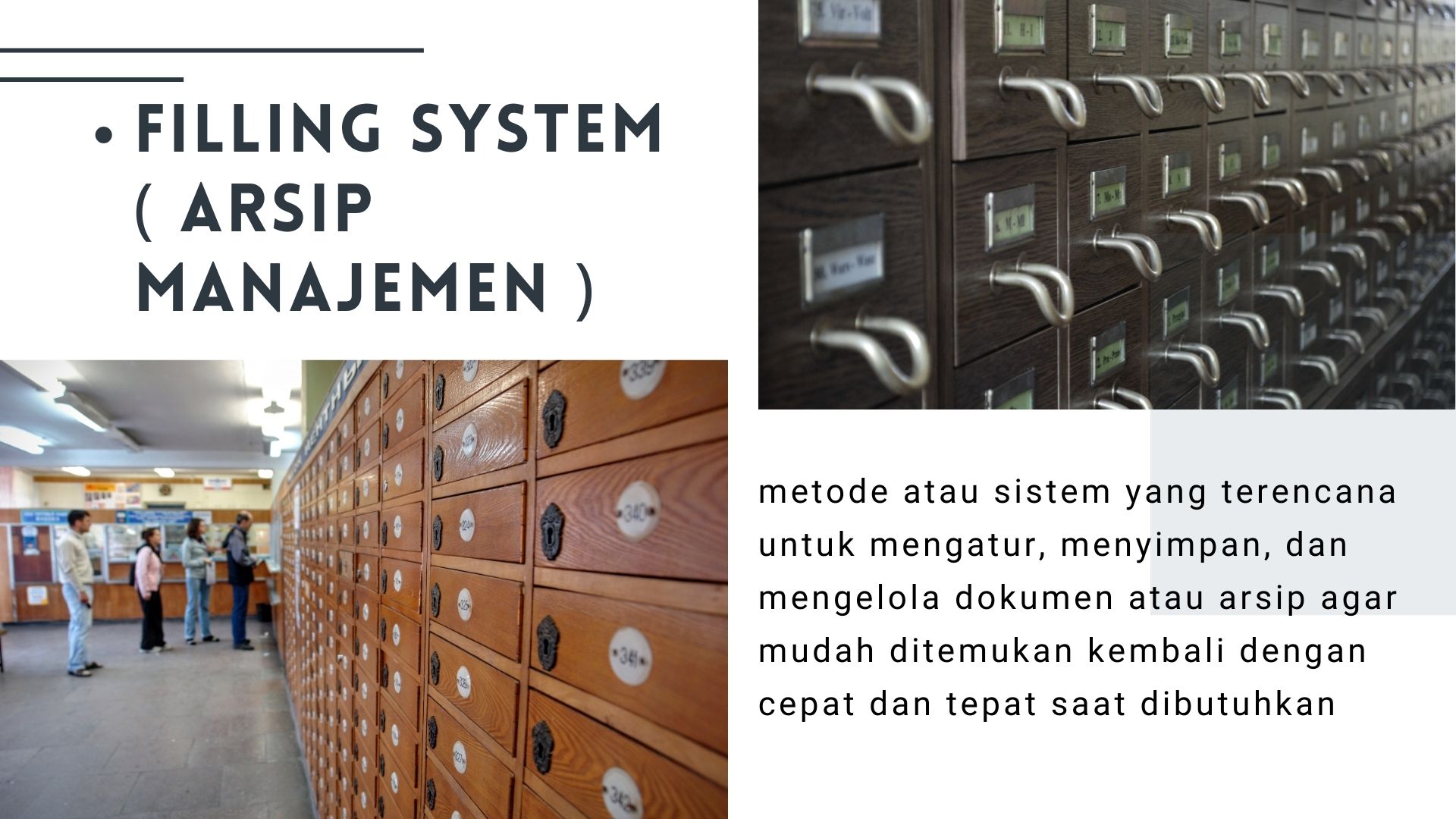 Filling System ( Arsip Management )